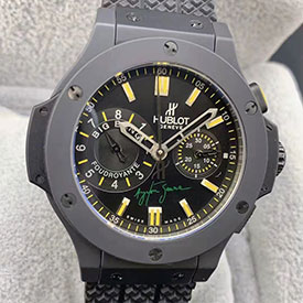 HUBLOT ビッグバン フドロワイヤント アイルトン・セナ  7750ムーブメント搭載！